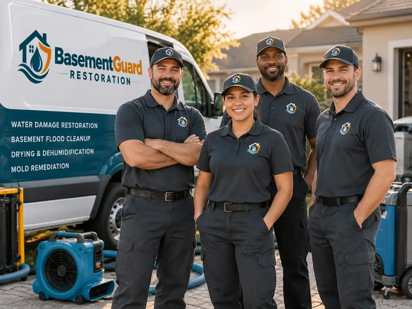 Basement Water Damage Restoration company in Garden Grove, IA